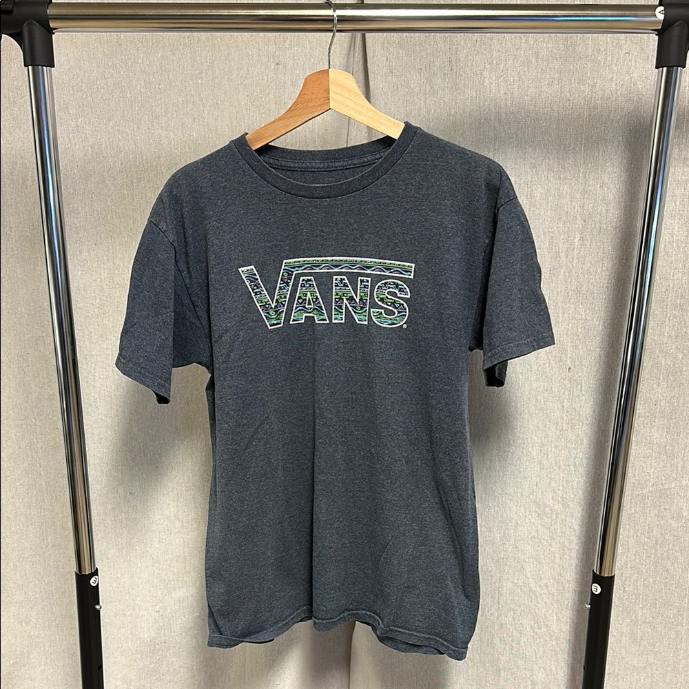 Vans Gray Short Sleeve Tee Casual Streetwear